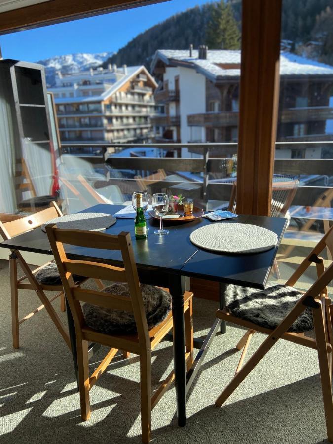 Appartement Sunny Swiss Alps Studio By Telecabine à Nendaz Extérieur photo